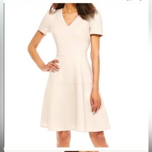 NWT Gal Meets Glam Cream A-Line Kate Dress 12